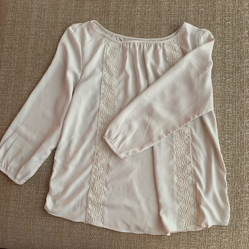 Cream Loft Blouse